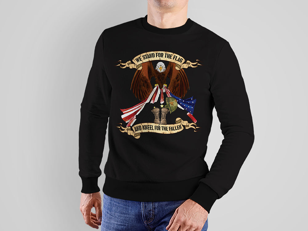 Kneel for the fallen sweatshirt