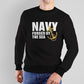 Navy Forged by The Sea sweatshirt