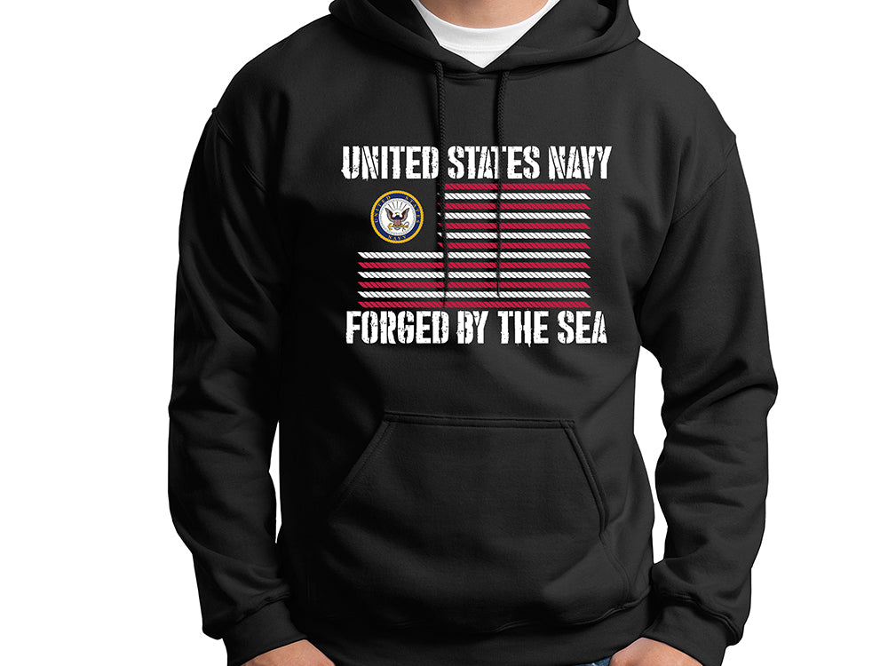 United States Navy Forged By The Sea hoodie