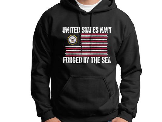 United States Navy Forged By The Sea hoodie