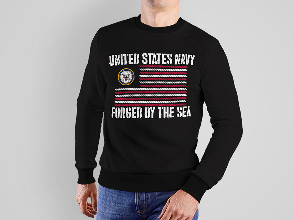 United States Navy Forged By The Sea sweatshirt